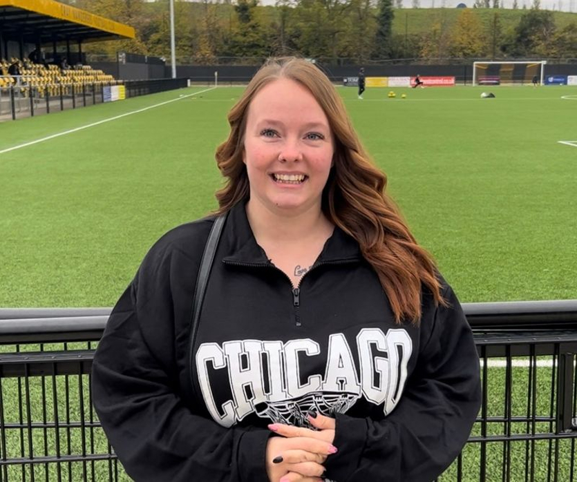 Volunteer Tash provides a top Tags welcome