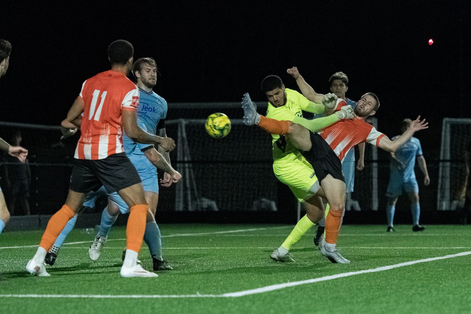 Seven goal Rocks show no mercy