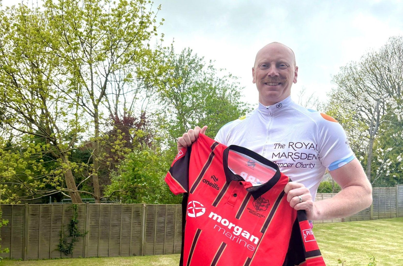 'Accidental' Regent fan Rob to cycle from Sussex to Brightlingsea- for charity