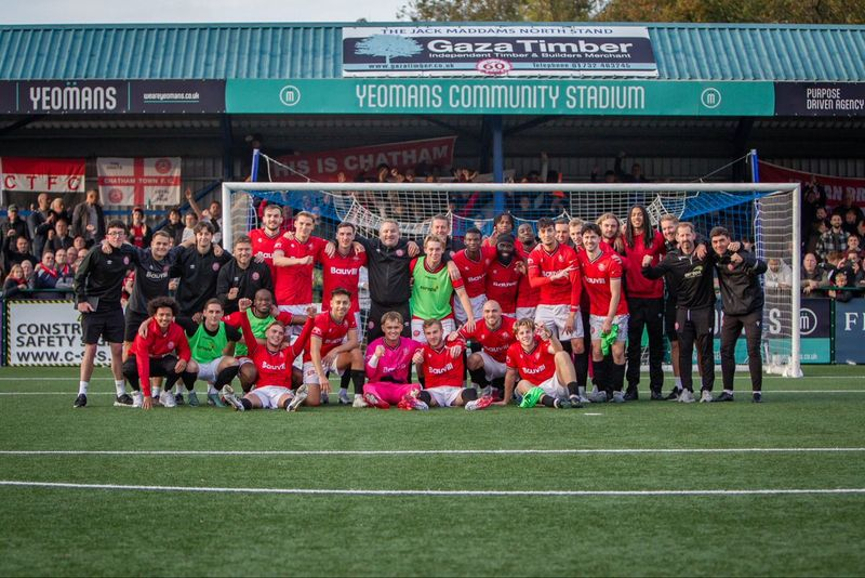 Chatham Town FC end 97-year FA Cup drought