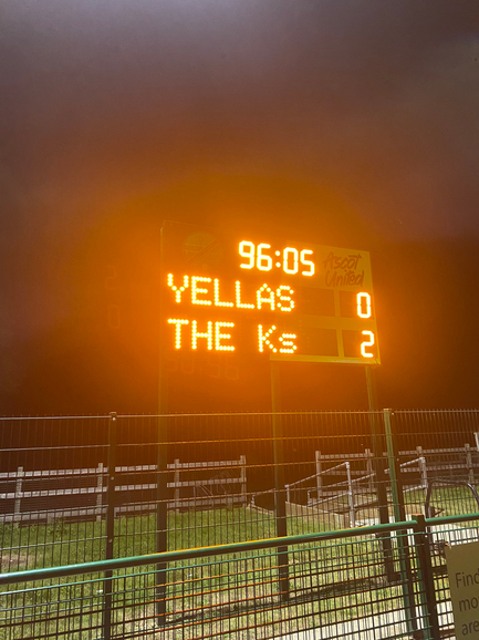 K’s too strong for the Yellas