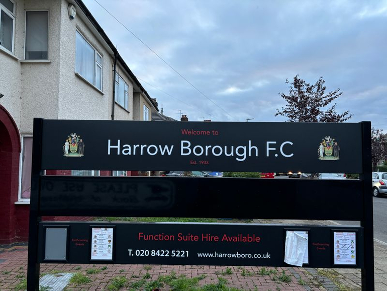 Harrow boss departs
